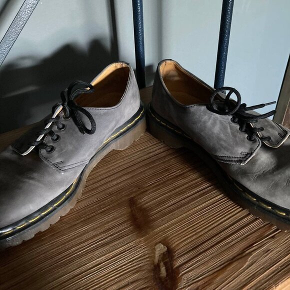 RARE Vintage 1990s Blue Suade Dr. Martens Doc Martens - Picture 2 of 8